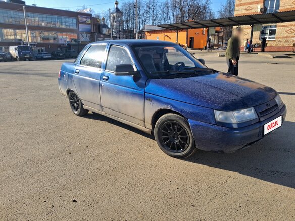 2004 Lada (ВАЗ) 2110, синий, 85000 рублей