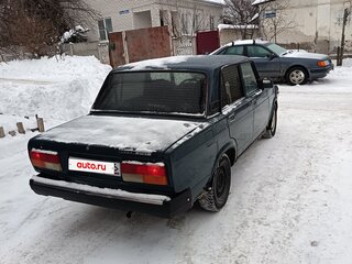 2005 Lada (ВАЗ) 2107, зелёный, 75000 рублей, вид 2