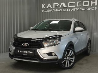 2018 Lada (ВАЗ) Vesta SW Cross I, серебристый, 850000 рублей, вид 1