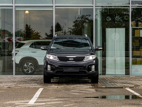 2014 Kia Sorento II Рестайлинг, чёрный, 1795000 рублей, вид 2