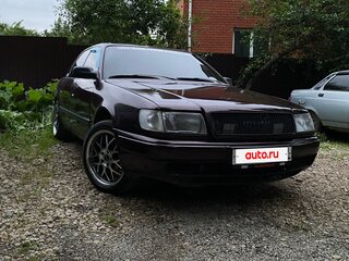 1991 Audi 100 IV (C4), пурпурный, 245000 рублей, вид 2