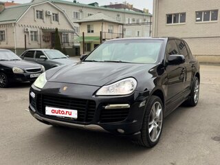 2008 Porsche Cayenne Turbo I Рестайлинг (957), чёрный, 1100000 рублей, вид 1