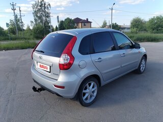 2013 Lada (ВАЗ) Kalina II, серебристый, 515000 рублей, вид 4
