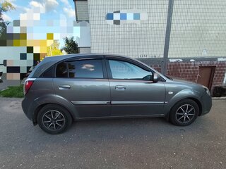 2010 Kia Rio II Рестайлинг, серебристый, 615000 рублей, вид 4