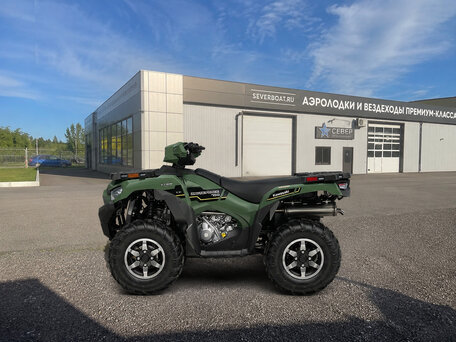 2024 Kawasaki KVF 750 Brute Force, зелёный, 1078900 рублей, вид 2