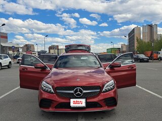 2018 Mercedes-Benz C-Класс 180 IV (W205) Рестайлинг, красный, 1890000 рублей, вид 4