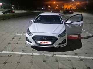 2018 Hyundai Sonata VII (LF) Рестайлинг, белый, 1100000 рублей, вид 3