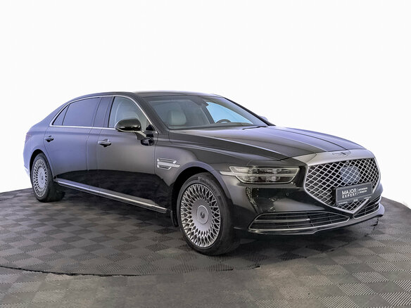 2022 Genesis G90 Limousine I Рестайлинг, чёрный, 5120000 рублей - вид 2