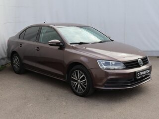 2016 Volkswagen Jetta VI Рестайлинг, коричневый, 949000 рублей, вид 3