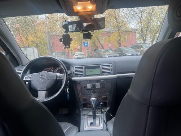 2008 Opel Vectra C Рестайлинг, чёрный, 680000 рублей - вид 5