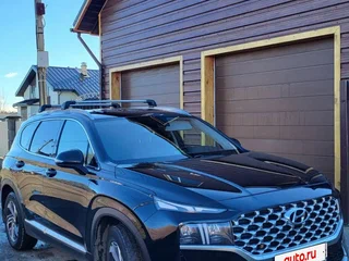 2021 Hyundai Santa Fe IV Рестайлинг, чёрный, 3050000 рублей, вид 5