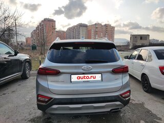 2020 Hyundai Santa Fe IV, серебристый, 2400000 рублей, вид 3