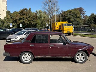2006 Lada (ВАЗ) 2107, пурпурный, 90000 рублей, вид 3