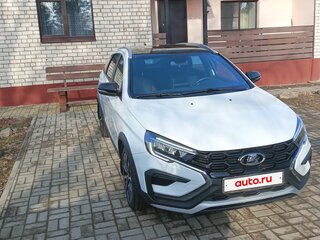 2024 Lada (ВАЗ) Vesta SW Cross I Рестайлинг (NG), белый, 1550000 рублей, вид 2