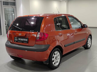 2007 Hyundai Getz I Рестайлинг, красный, 454000 рублей, вид 5