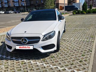 2017 Mercedes-Benz C-Класс 180 9G-TRONIC IV (W205), белый, 2900000 рублей, вид 2