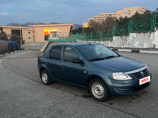 2010 Renault Logan I Рестайлинг, синий, 560000 рублей, вид 4
