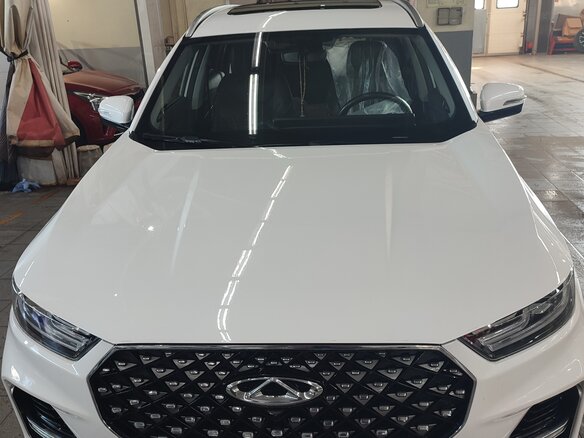 2021 Chery Tiggo 8 Plus I Рестайлинг, белый, 2200000 рублей - вид 1