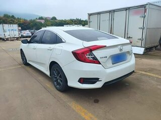 2019 Honda Civic X Рестайлинг, белый, 1220000 рублей, вид 4