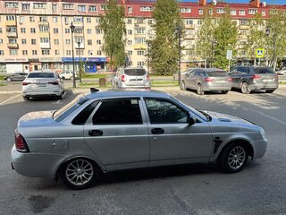 2008 Lada (ВАЗ) Priora I, серебристый, 120000 рублей, вид 5