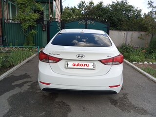 2014 Hyundai Elantra V (MD), белый, 1350000 рублей, вид 5