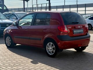 2007 Hyundai Getz I Рестайлинг, красный, 489990 рублей, вид 4