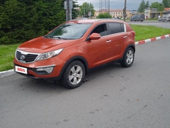 2011 Kia Sportage III, оранжевый, 950000 рублей