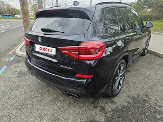 2019 BMW X3 M40d III (G01), чёрный, 5200000 рублей, вид 4
