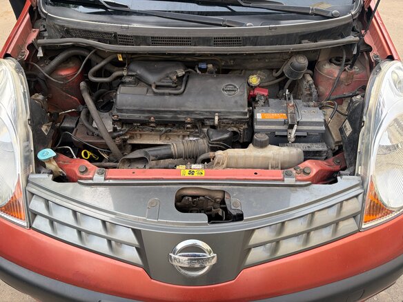2006 Nissan Note I, красный, 380000 рублей - вид 4
