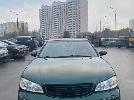 2001 Nissan Maxima V (A33), зелёный, 1111111 рублей, вид 3