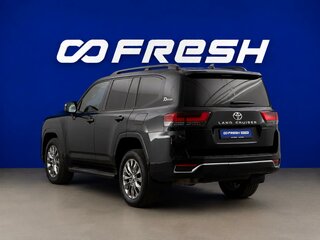 2021 Toyota Land Cruiser 300 Series, чёрный, 7497041 рублей, вид 2