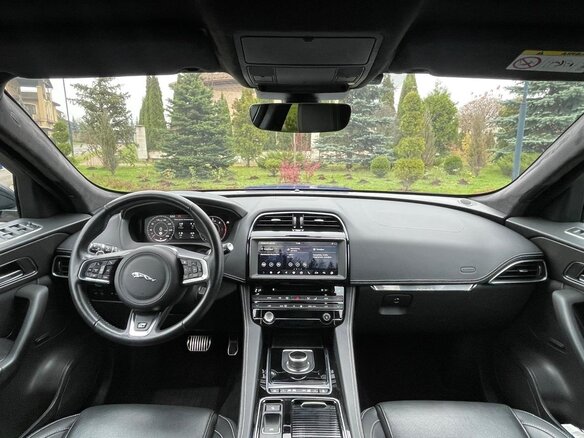 2020 Jaguar F-Pace I, синий, 3840000 рублей - вид 9