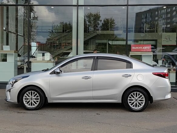 2021 Kia Rio IV Рестайлинг, серый - вид 7