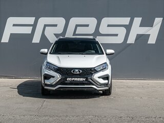 2024 Lada (ВАЗ) Vesta SW Cross I Рестайлинг (NG), белый, 1409000 рублей, вид 3