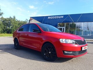 2017 Skoda Rapid I Рестайлинг, красный, 1269000 рублей, вид 1