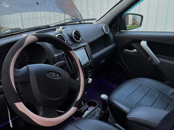 2017 Lada (ВАЗ) Granta I, коричневый - вид 4