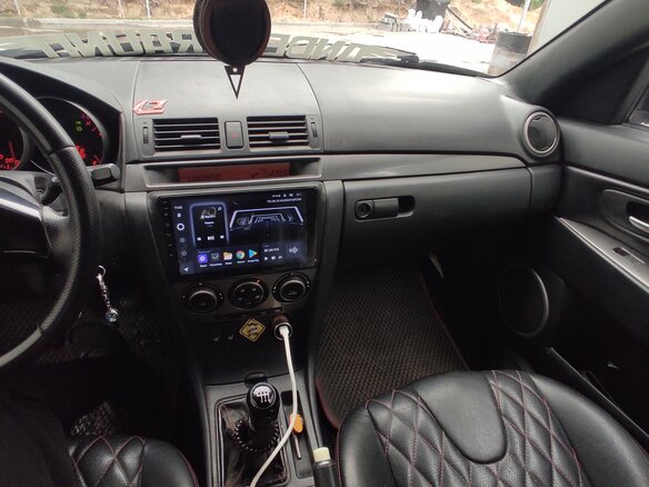 2007 Mazda 3 I (BK) Рестайлинг, чёрный, 530000 рублей - вид 8