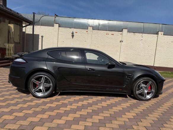 2011 Porsche Panamera Turbo S I, серый, 10500000 рублей - вид 3