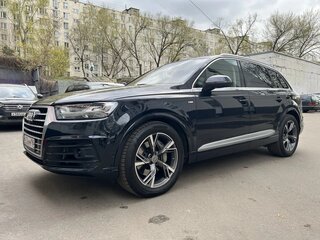 2017 Audi Q7 II (4M), чёрный, 3270000 рублей, вид 1