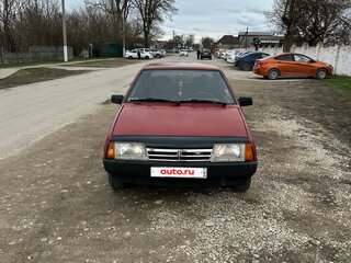 1992 Lada (ВАЗ) 21099, красный, 100000 рублей, вид 2