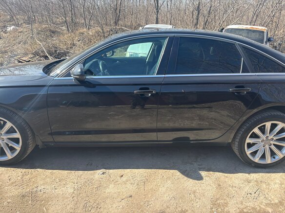 2012 Audi A6 IV (C7), чёрный, 1300000 рублей - вид 3