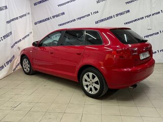2005 Audi A3 II (8P) Рестайлинг 1, красный, 465000 рублей, вид 4