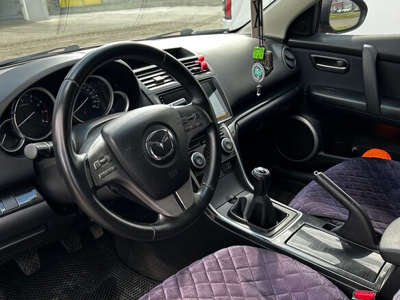 2008 Mazda 6 II (GH), красный, 520000 рублей - вид 6