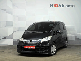 2014 Honda Freed I Рестайлинг, чёрный, 1285000 рублей, вид 1