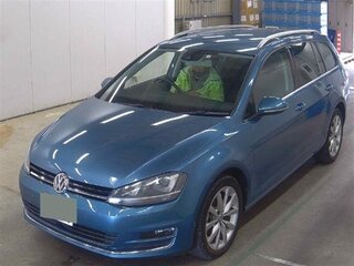 2013 Volkswagen Golf VII, синий, 1300000 рублей, вид 1