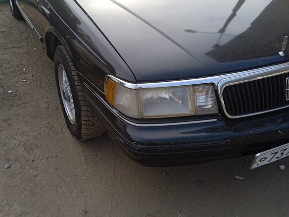 1993 Lincoln Continental VIII, чёрный, 800000 рублей - вид 3