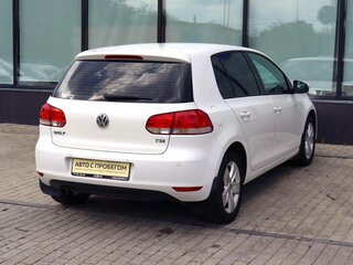 2012 Volkswagen Golf VI, белый, 658000 рублей, вид 5