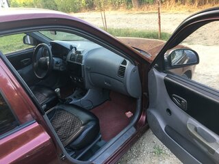 2007 Hyundai Accent ТагАЗ II, красный, 395000 рублей, вид 5