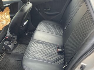 2013 Nissan Almera III (G15), серебристый, 430000 рублей, вид 4