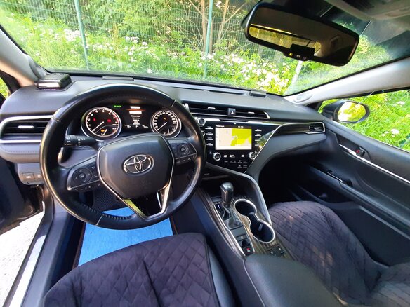 2018 Toyota Camry VIII (XV70), коричневый, 2730000 рублей - вид 19